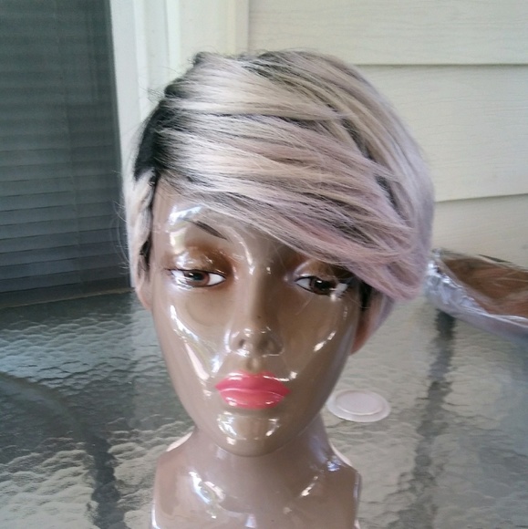Other - Ombre silver and lilac wig